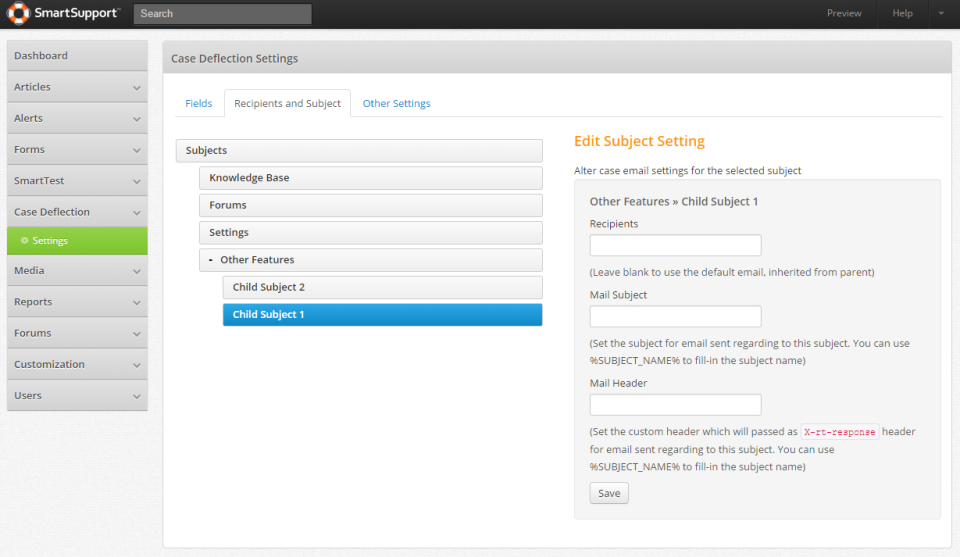 screenshot of Enghouse eKMS